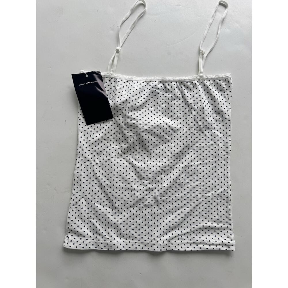 Brandy Melville Polka Dot Cotton Tank Top One Size NWT!
